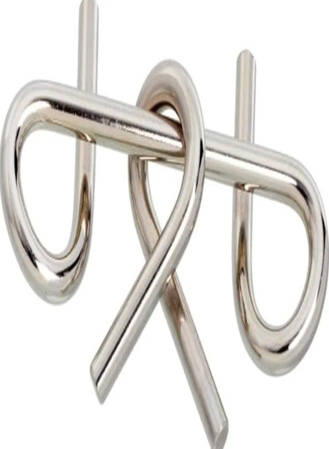Manos Brain Teaser Metal Puzzles for Kids, Pack of 1 - Image 3